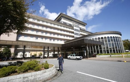 Vista exterior del Hospital General de Mie donde permanece ingresado Jules Bianchi