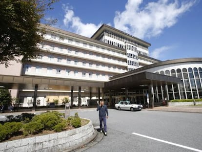 Vista exterior del Hospital General de Mie donde permanece ingresado Jules Bianchi