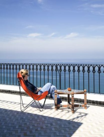 Mirador al Atlántico en Tánger.