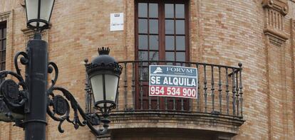 Vivienda en alquiler.