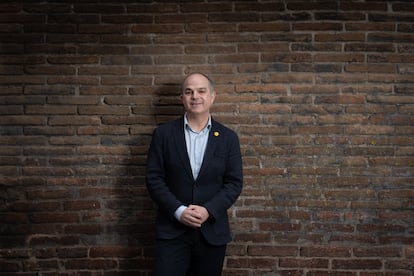 El secretario general de Junts, Jordi Turull, en Barcelona el pasado 16 de abril.