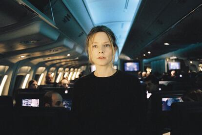 Jodie Foster, en una imagen de <i>Plan de vuelo: desaparecida</i>.