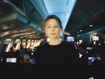 Jodie Foster, en una imagen de <i>Plan de vuelo: desaparecida</i>.