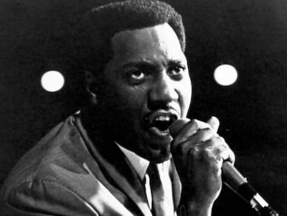 Otis Redding em uma imagem de 1965.