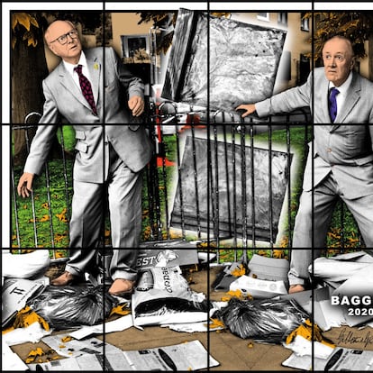 'Bagged', de Gilbert & George.