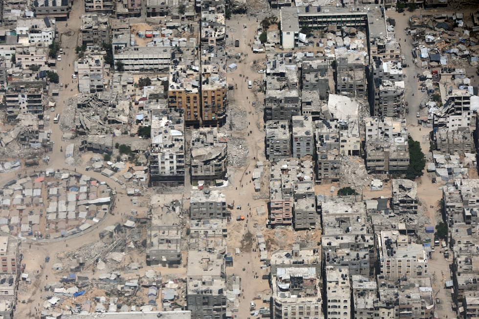 Las destrucción en la franja de Gaza tras casi dos años de conflicto