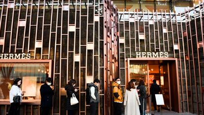 Tienda de Hermès en Tokio, Japón.