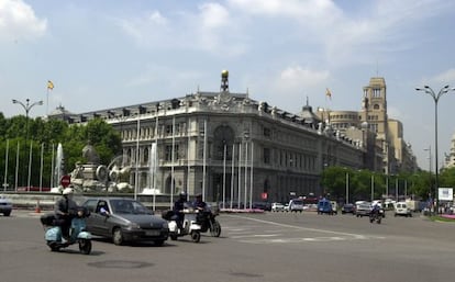 La sede central del Banco de España en Madrid