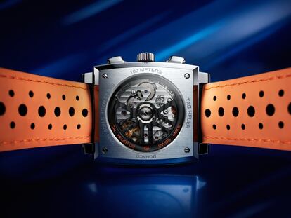 Monaco Gulf, uno de los relojes de edición especial más esperados de TAG Heuer en una nueva y refinada versión que incluye, por primera vez en la historia, el movimiento de manufactura propia Heuer 02.