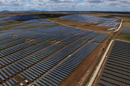 Planta fotovoltaica en Trujillo, Cáceres. 