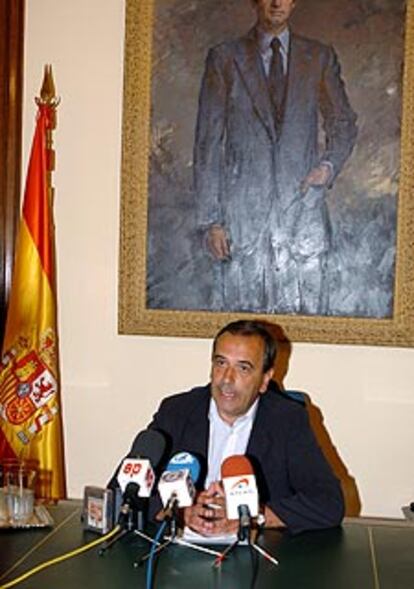 José Antonio Alonso, en el Ministerio del Interior.