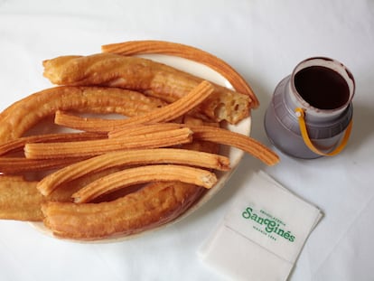 Dónde comer churros en Madrid