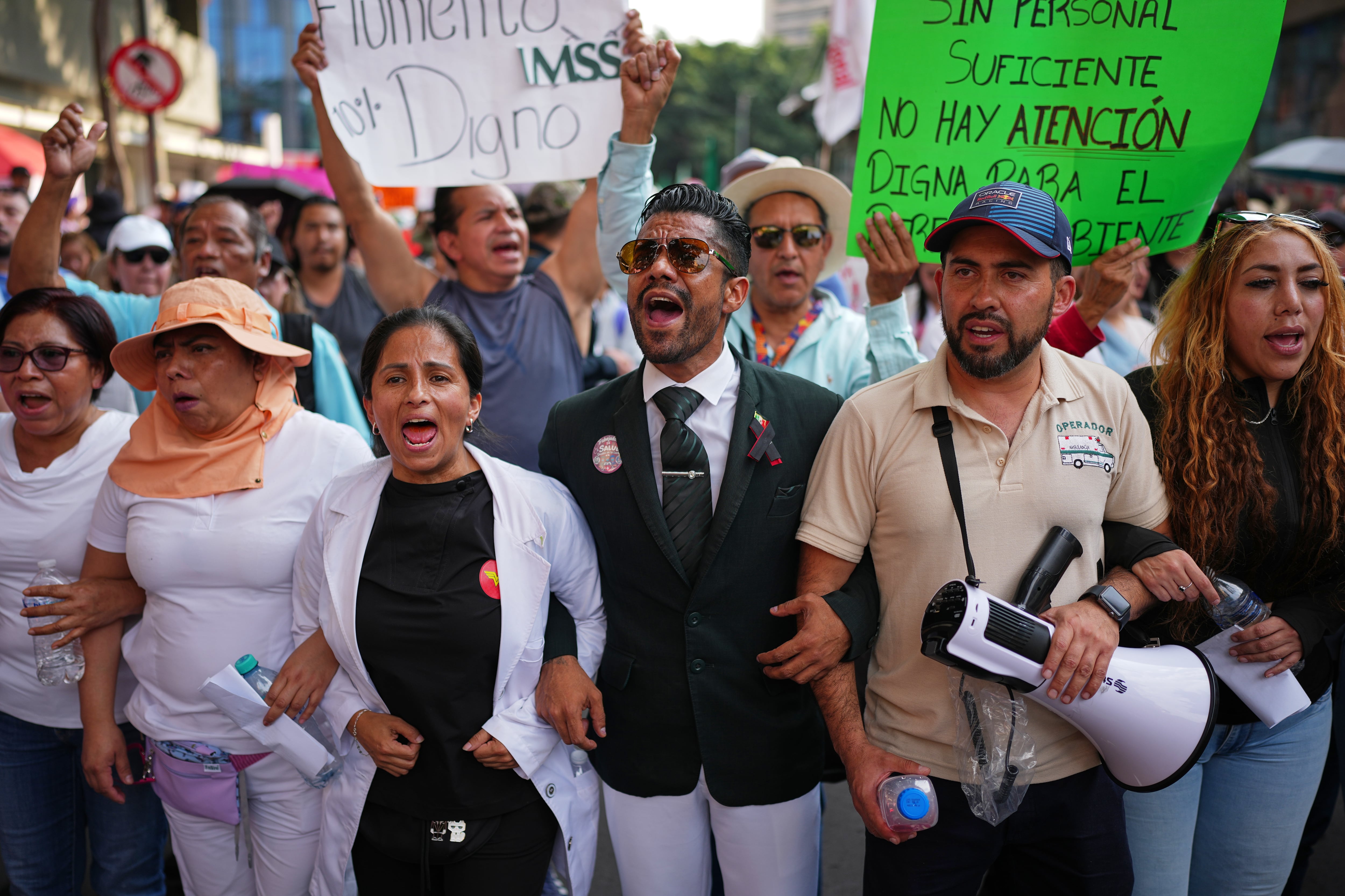 Protestas del IMSS: lo que hay que saber de la megamarcha convocada para el 21 de octubre