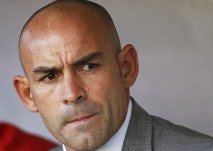 El entrenador del Rayo Vallecano, Paco Jémez.