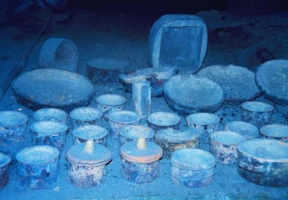 Moldes fabricados en el martinete de Navafría.