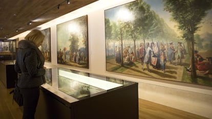 El interior del Museo de Historia de Madrid, rehabilitado tras 13 años de obras.