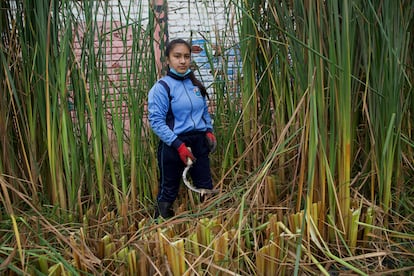 Fabiola Sánchez, activista de 16 años, de Perú.