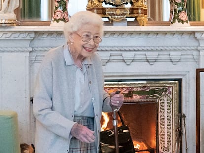 La reina Isabel II recibe a la nueva primera ministra, Liz Truss, el pasado 6 de septiembre.