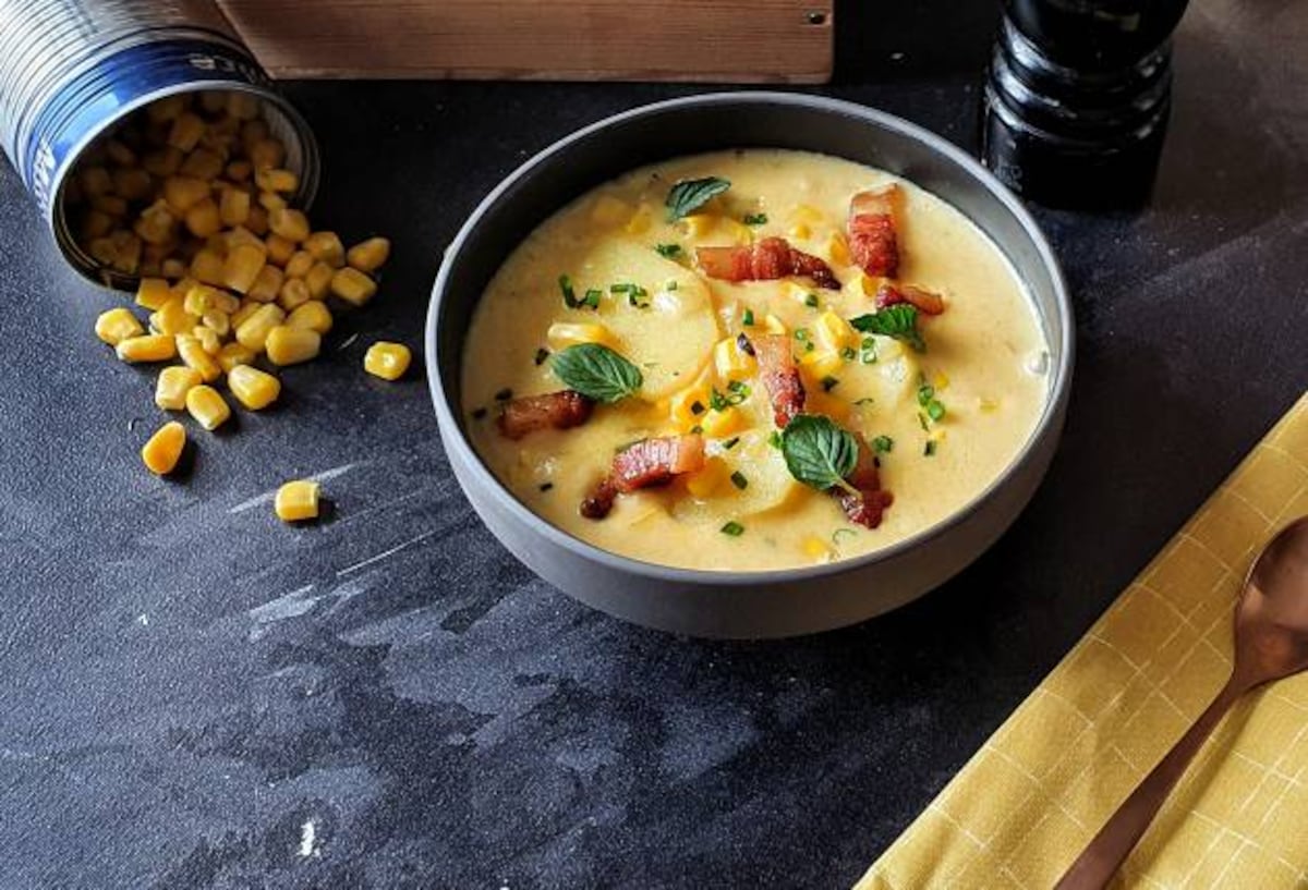 Corn chowder: usa tus latas de maíz para hacer una sopa de resistencia ...