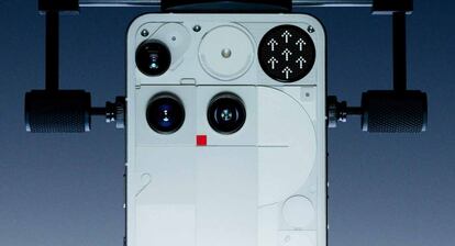 Cámara trasera del nuevo teléfono Nothing Phone (3)