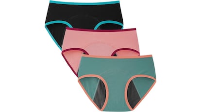 Este pack de bragas menstruales para niñas es top ventas en Amazon.