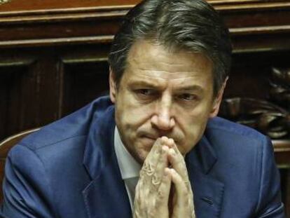 El primer ministro italiano, Giuseppe Conte, el 29 de diciembre de 2018.