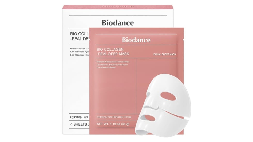 Pack de cuatro mascarillas faciales Biodance.