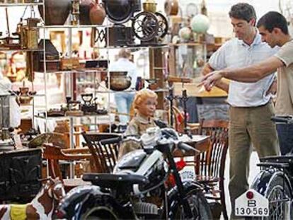 Feria de antigüedades de Vic