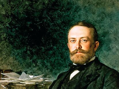 Henry Clay Frick, en un retrato realizado por Theobald Chartran fechado en 1896.