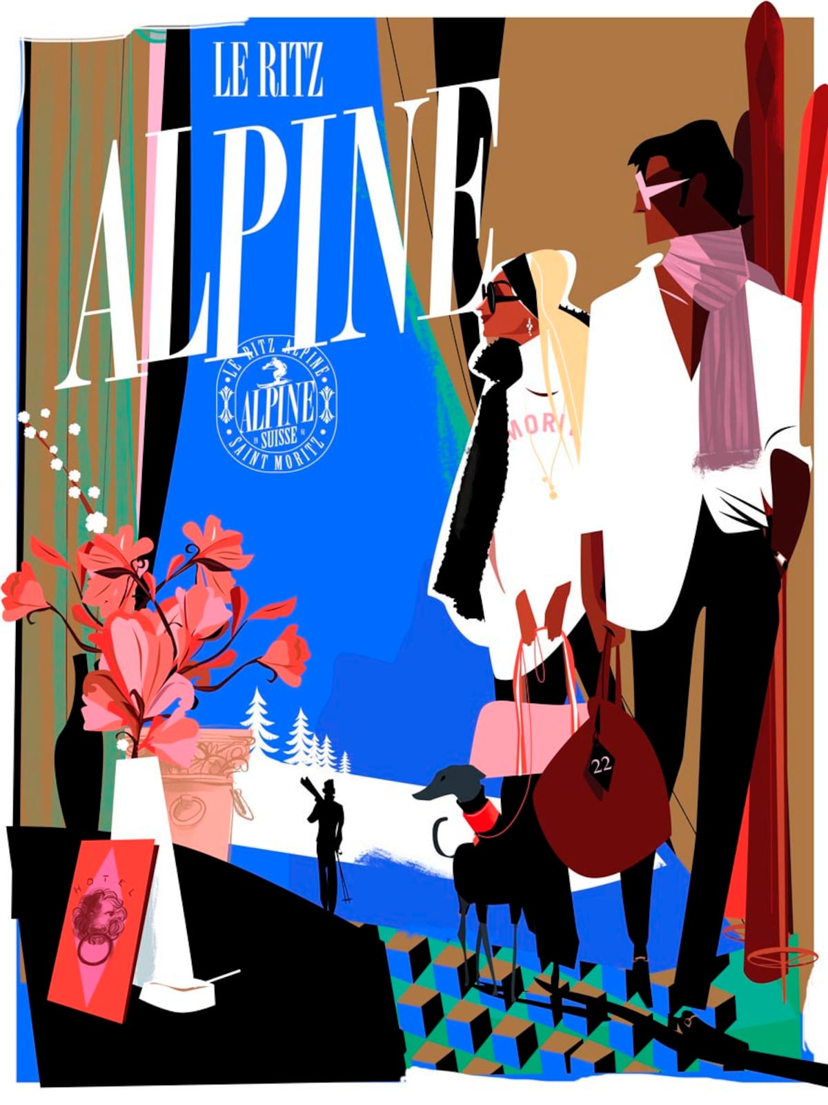 Los bonitos hoteles imaginarios del ilustrador Jorge Arévalo