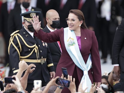 presidente electa Xiomara Castro en Honduras