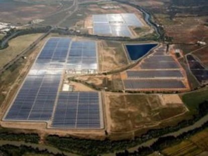 Plataforma solar El Carpio, en córdoba.