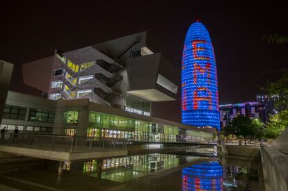 Icono del último gran proyecto alcanzado por Barcelona, el 22@, la Torre Glòries debía ser la sede de la Agencia Europea del Medicamento.