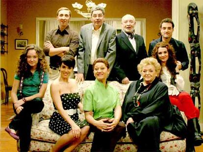 Los principales actores de <i>La familia Mata. </i>