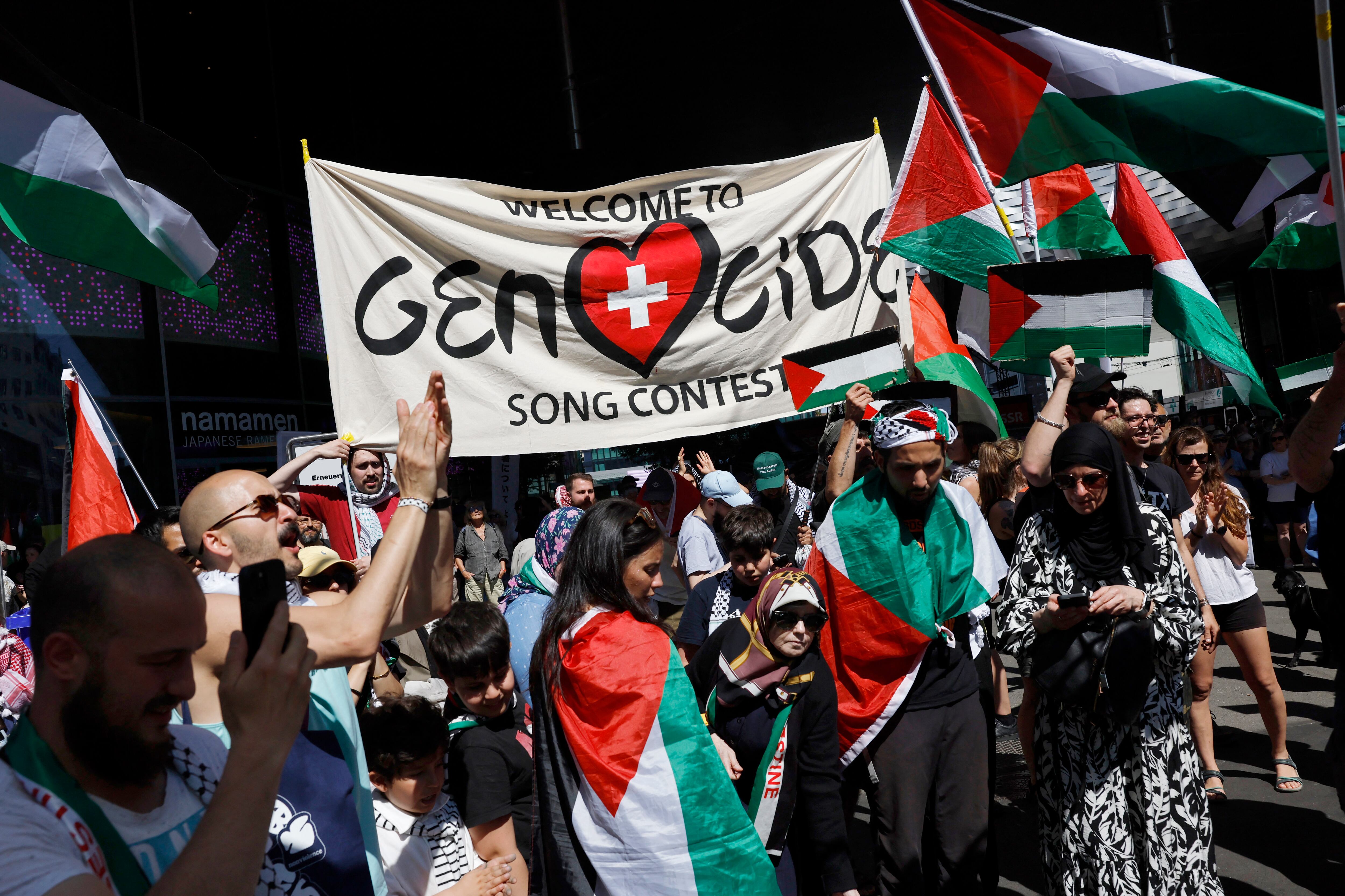 Palestina en Eurovisión