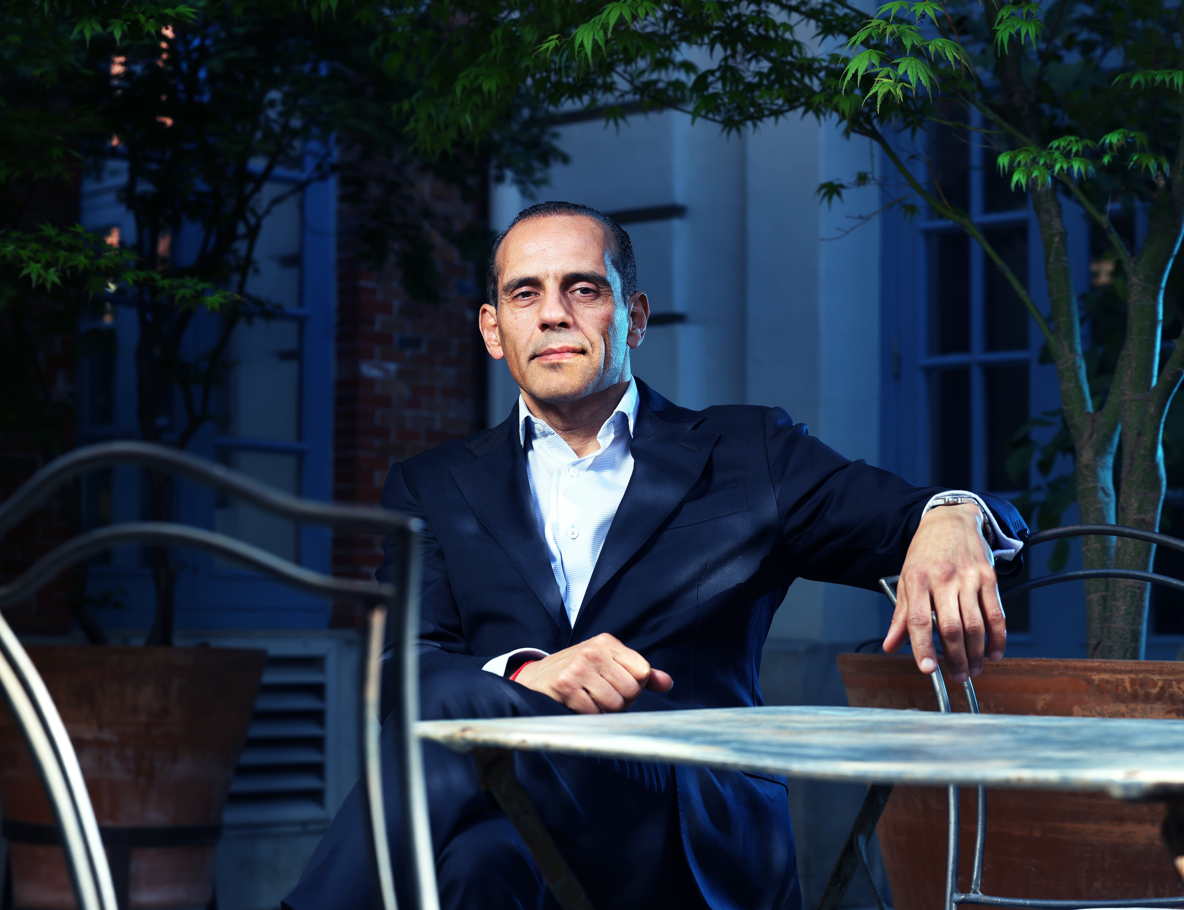 Juan Verde, el pasado 23 de marzo, en un hotel de Madrid. 