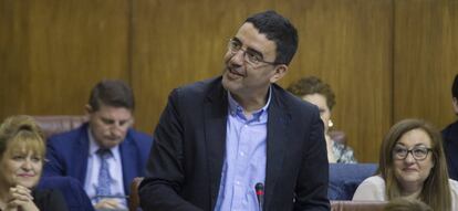 El portavoz del grupo socialista, Mario Jiménez.