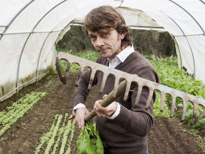 Santiago P&eacute;rez, en la Finca Los Cuervos de Teo (A Coru&ntilde;a).