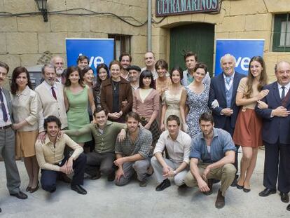 Reparto de 'Gran Reserva. El origen'.