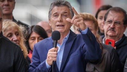 Mauricio Macri, presidente de Argentina.