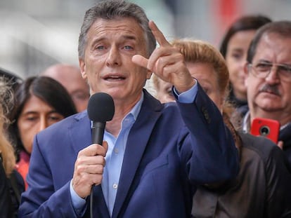 Mauricio Macri, presidente de Argentina. 