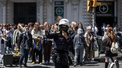 Apagón en Madrid y Barcelona