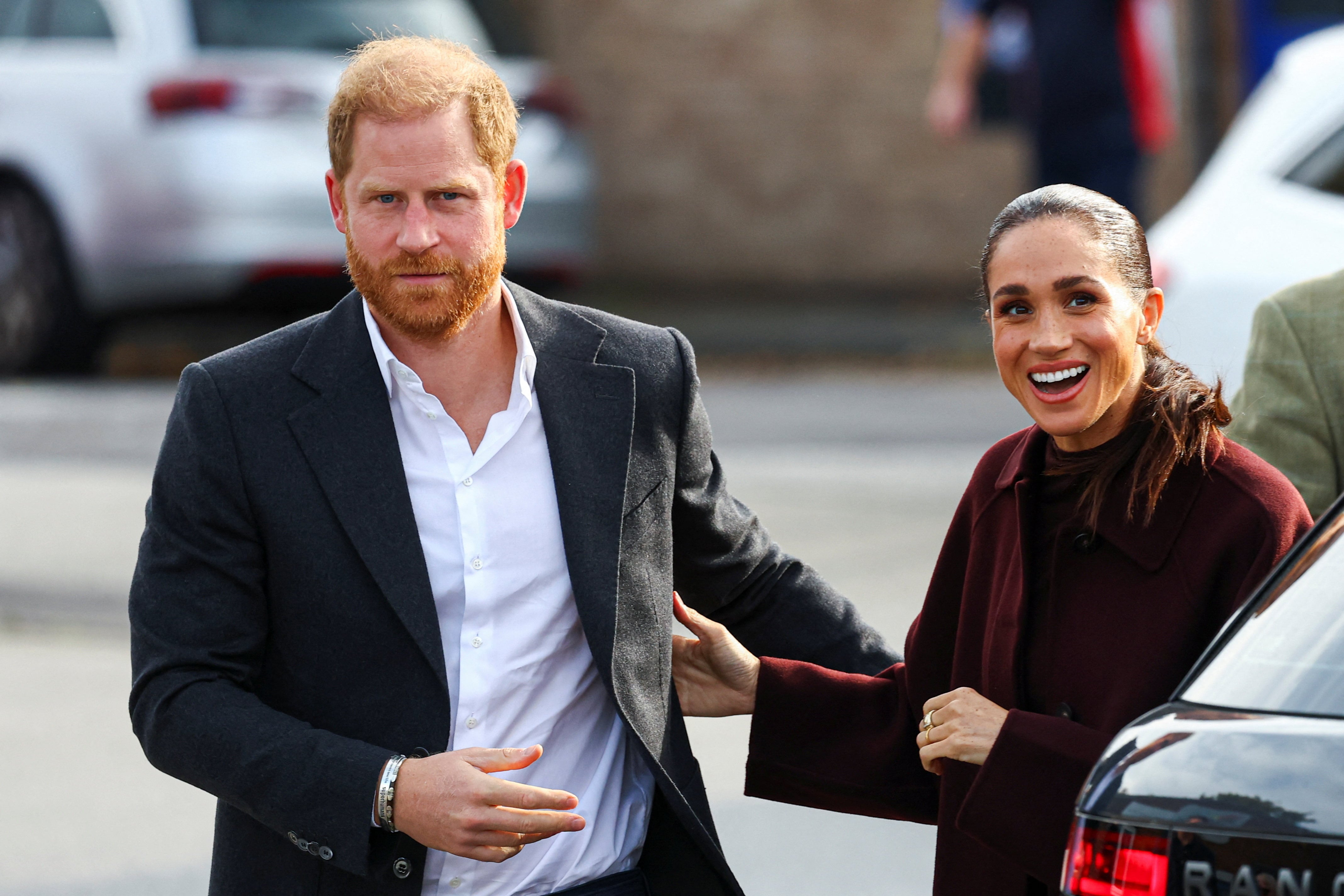 Enrique de Inglaterra y Meghan Markle protagonizan juntos su primer acto público en seis años en el Reino Unido