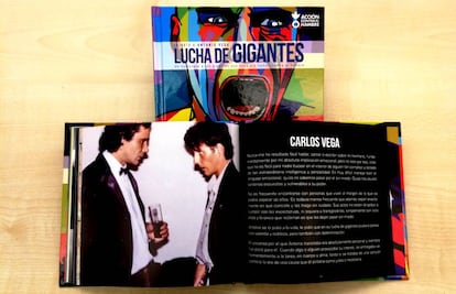 Carátula del disco 'Lucha de gigantes'.