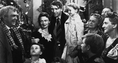 Última escena de la película de Frank Capra 'Qué bello en vivir' (1947).