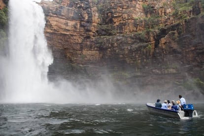 Cascadas de Prince Regent River, en la costa de Kimberley, al norte de Australia.