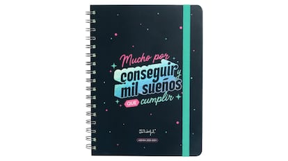 Este modelo de agenda contiene 160 páginas.