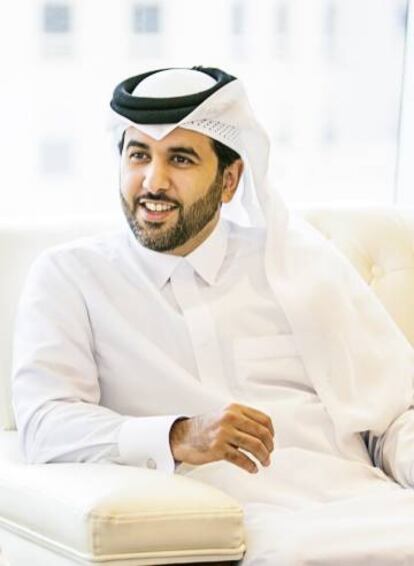 Saif al Thani, ministro portavoz de Qatar.