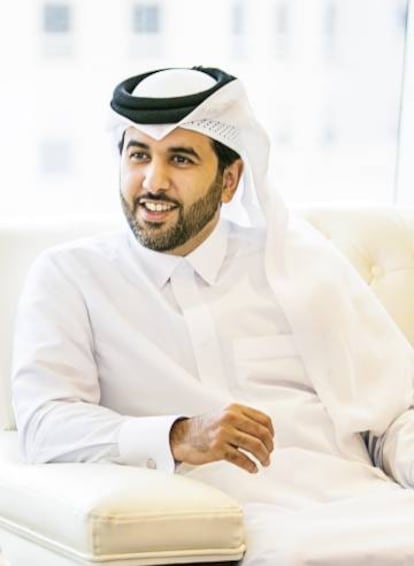 The director of the Qatari Government Communications Office Saif al Thani.