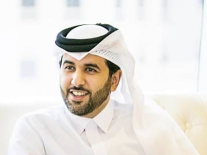 The director of the Qatari Government Communications Office Saif al Thani.
